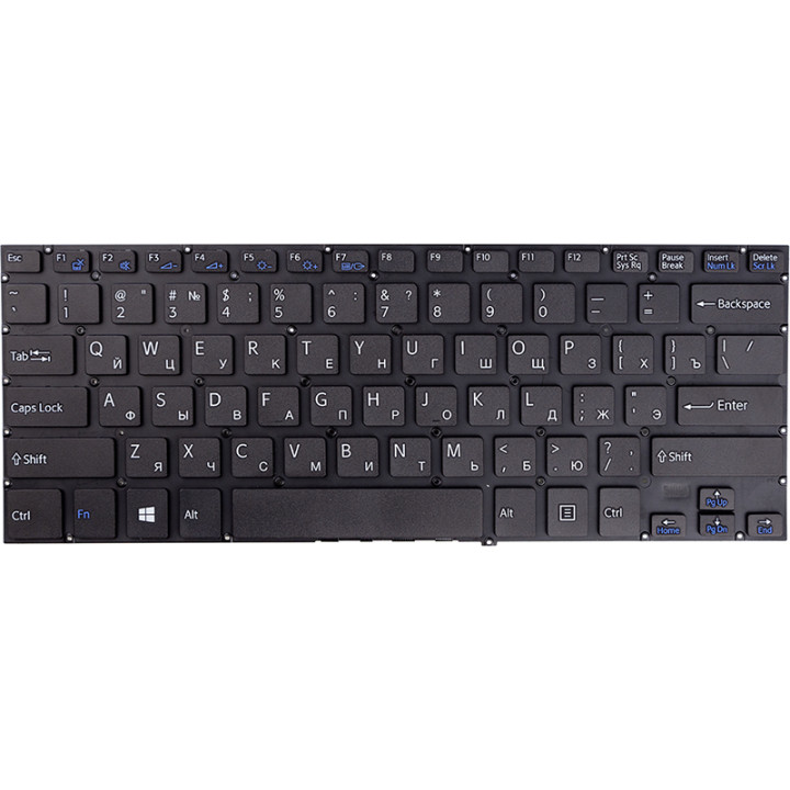 Клавіатура для ноутбука SONY Vaio FIT 14E, Black