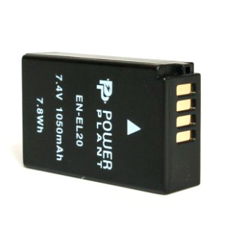 Акумулятор PowerPlant для Nikon EN-EL20 1050mAh