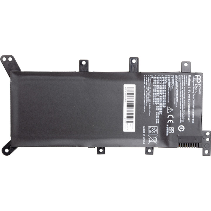 Аккумулятор PowerPlant C21N1347 для ноутбука ASUS X555 Series 7.6V 5000mAh