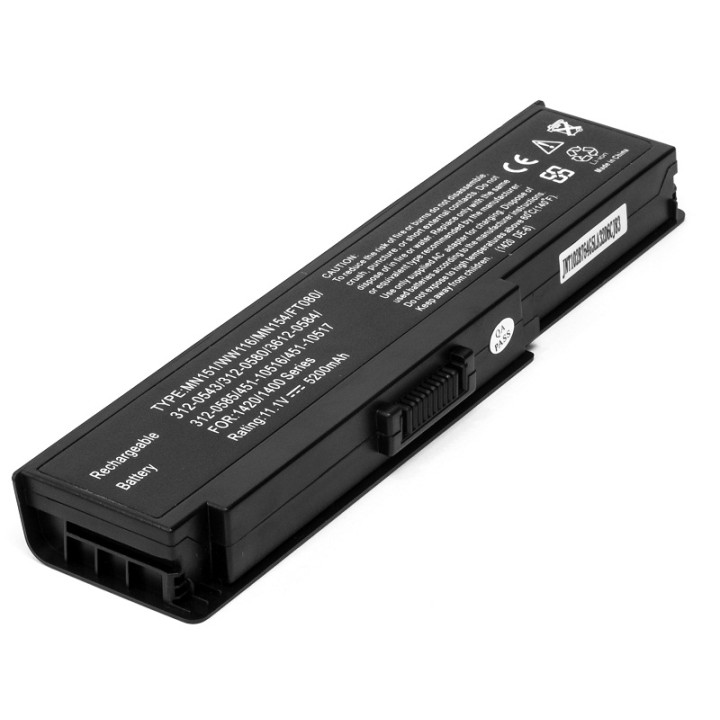 Акумулятор PowerPlant для ноутбуків DELL Inspiron 1400 (MN151 DE-1420-6) 11.1V 5200mAh