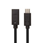 USB Кабель PowerPlant USB Type-C M/F (USB3.0) 3А, AWG24+32, 3м, Black