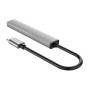 USB-хаб ORICO USB-A - USB3.0, 2xUSB2.0, TF (AH-A12F-GY-BP) 