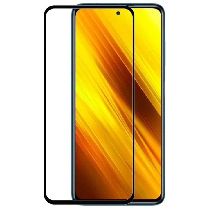 Защитное стекло Full screen PowerPlant для Xiaomi Poco M4 Pro 5G