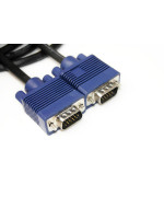 Відео кабель PowerPlant VGA-VGA Double ferrites 1.5м