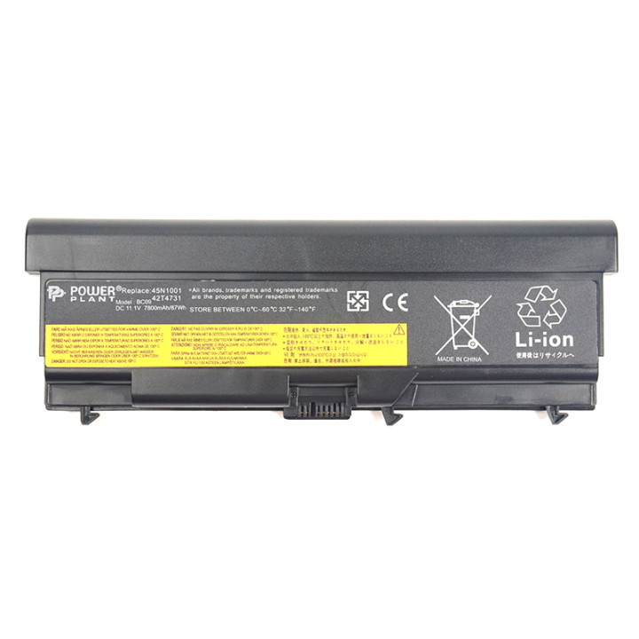 Акумулятор PowerPlant 42T4733, LOT430LP для ноутбуків IBM/LENOVO ThinkPad T430 11.1V 7800mAh