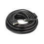 Видео кабель PowerPlant VGA-VGA Double ferrites 15м, Black