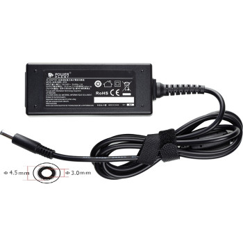 Блок живлення PowerPlant для ноутбуків HP 220V, 19.5V 45W 2.31A (4.5 х 3.0)