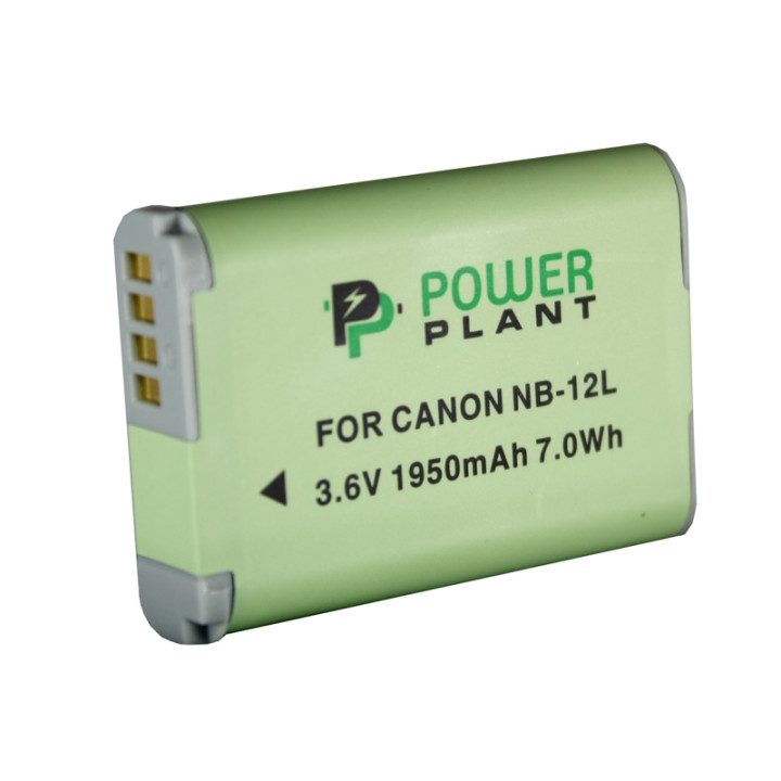 Аккумулятор PowerPlant для Canon NB-12L 1950mAh