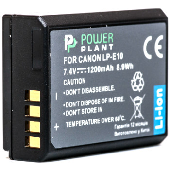 Аккумулятор PowerPlant для Canon LP-E10 1200mAh