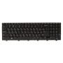 Клавиатура для ноутбука DELL Inspiron 15R: N5110, M5110 черный фрейм, Black