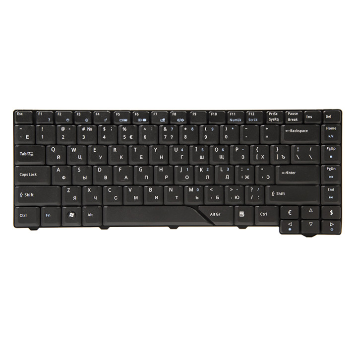 Клавiатура для ноутбука ACER Aspire 4210, 4430, чoрний фрейм, Black