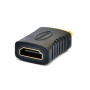 Перехідник PowerPlant HDMI AF - HDMI AM, Black