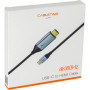 USB Кабель PowerPlant USB-C - HDMI, 4K, Ultra HD, V2.0, 1.8м, Black