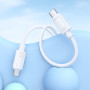 Data - кабель HOCO X122 60W Type-C to Type-C, White