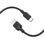 Data Кабель BOROFONE BX113 Lenny silicone USB to Type-C 2m, Black