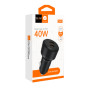 Автомобильное зарядное устройство WUW C243 PD20W, Black