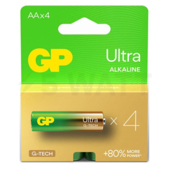Батарейка GP LR6 ULtra Alkaline, 4шт