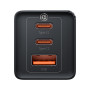 Сетевое зарядное устройство Baseus GaN5 Pro Fast Charger 65W, Black