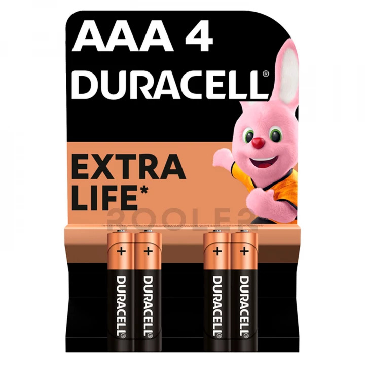 Батарейка DURACELL MN2400 LR03, 4 шт