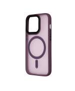 Чохол Cosmic Magnetic Color HQ для iPhone 15 Pro, Bordo