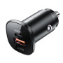 Автомобильное зарядное устройство ACEFAST B1 mini 38W QC3.0, Black