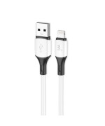Data - кабель Wibrand Mamba USB-A to Lightning 1m, White
