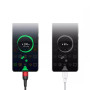 USB Data Кабель ESSAGER USB to Type-C 5A 0.3m, Red