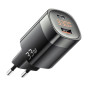 Мережевий зарядний пристрій Essager Lingyun PD33W / QC3.0 3A, Black