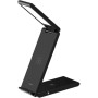 Беспроводное зарядное устройство Usams US-CD181 15W 3in1 Folding Wireless Charging Stand With Table Lamp, Black