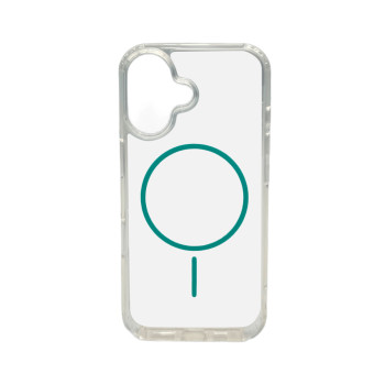 Чохол Cosmic Acrylic Thin Magnetic для iPhone 16, Green