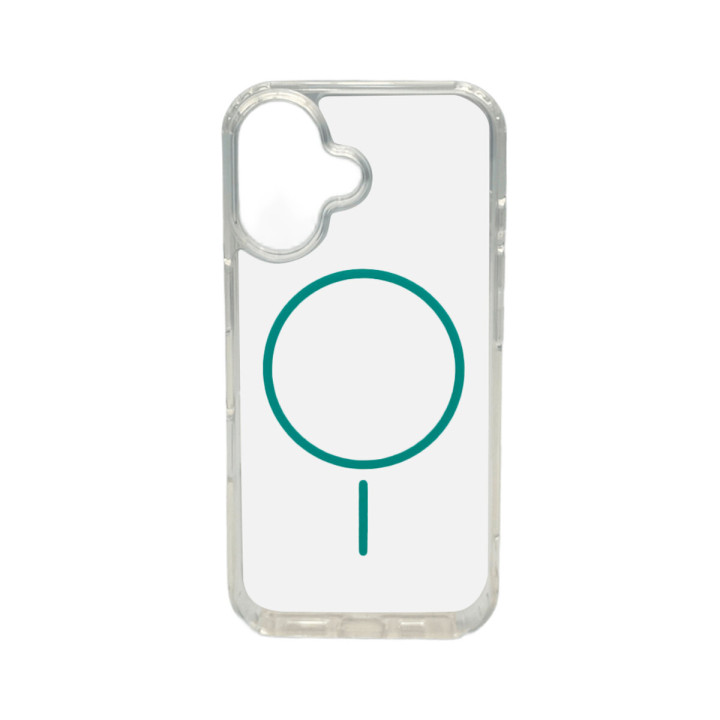 Чохол Cosmic Acrylic Thin Magnetic для iPhone 16, Green