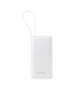Зовнішній акумулятор Power Bank Baseus Bipow 2 USB / Type-C 20W with cable 20000mAh, White