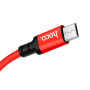 Data Кабель HOCO X14 USB to Micro 2,4A, Black - Red