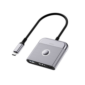 USB Hub WIWU Wi-HB002 USB / Type-C / HDMI, Gray