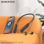 Bluetooth стерео наушники-гарнитура BOROFONE BE64 Perfect neckband BT earphones 800 mAh, Black