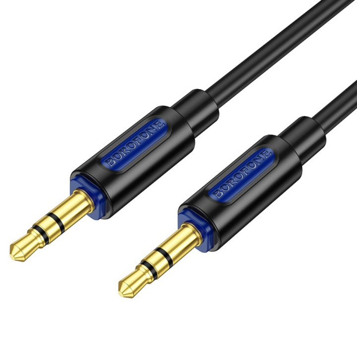 Аудио кабель BOROFONE BL20 AUX 1m, Black