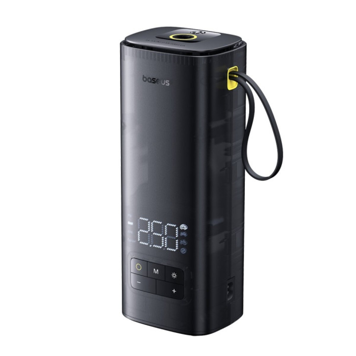 Автомобильный насос Baseus SuperMini Mega 120W, Cluster Black