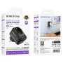 Сетевое зарядное устройство BOROFONE BAC14 Wide 1-socket / 2USB / Type-C / EU / GER 3A, Black