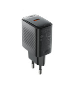 Мережевий зарядний пристрій ACEFAST A104 PD25W / QC3,0 2,1А, Black