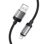 Data - кабель HOCO X117 USB - A to Lightning, Black