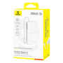 Зовнішній акумулятор Power Bank Baseus Bipow 2 USB / Type-C 20W with cable 20000mAh, White