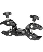 Шарнірне кріплення Ulanzi R096 Double Super Clamp, Black