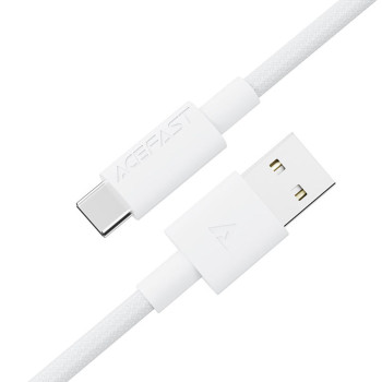 Data - Кабель ACEFAST C18-04 USB to Type-C 3A 1.2 м, White