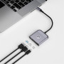 USB Hub WIWU Wi-HB002 USB / Type-C / HDMI, Gray