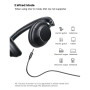 Bluetooth наушники - гарнитура UGREEN HP202 HiTune Max5 Hybrid Active Noise-Cancelling Headphones, Black