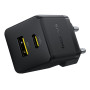 Мережевий зарядний пристрій Baseus Palm Fast Charger з кабелем USB-C to USB-C 1m, Black