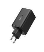Сетевое зарядное устройство Baseus GaN6 Pro Cable Type-C to Type-C 100W 5A 1m, Black