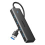 USB Хаб UGREEN 4-Port USB 3.0 Hub, Black