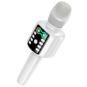 Портативная колонка – микрофон HOCO L24 Shine 5W 1200mAh, White