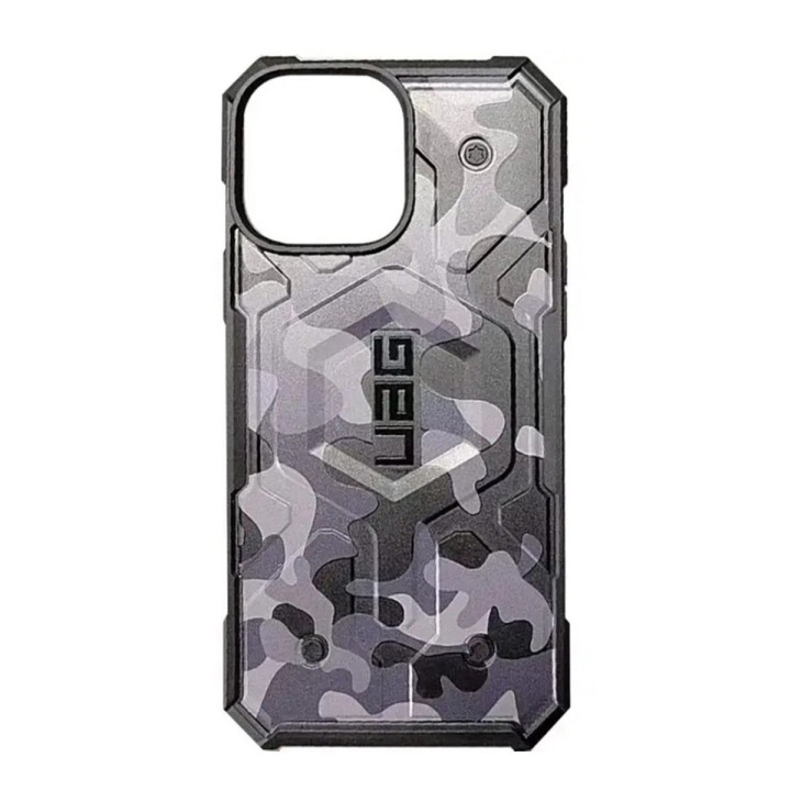 Чехол - накладка UAG AAA Pathfinder Mag для iPhone 15 Pro, Army Grey